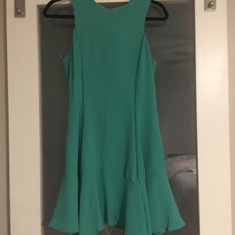 Kelly green dress